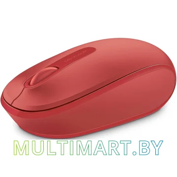 Мышь Microsoft Wireless Mobile Mouse 1850 (красный) картинка 3